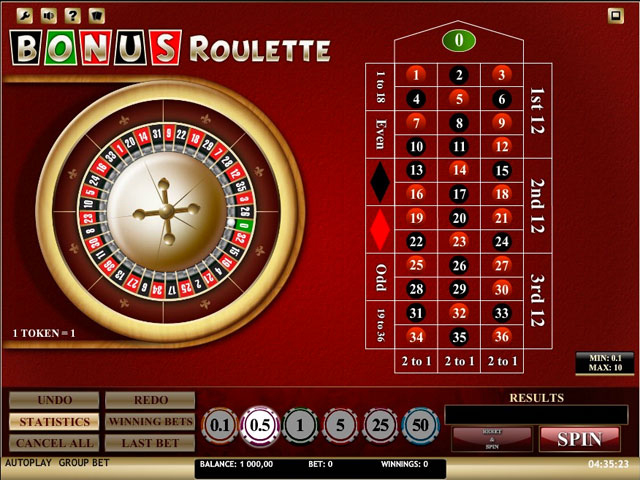 Bonus Roulette (iSoftBet)