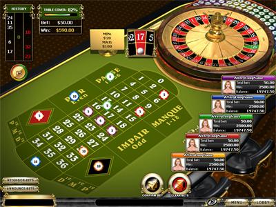 Multiplayer French Roulette (Playtech)
