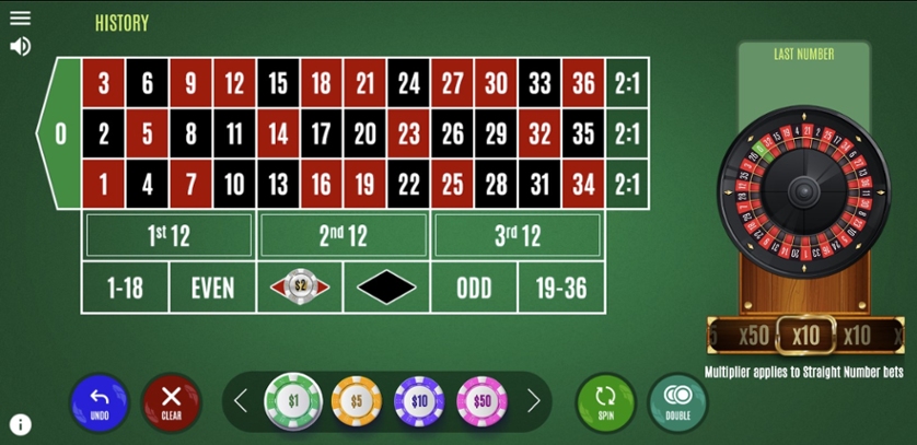 Platinum Chip Roulette (PureRNG)